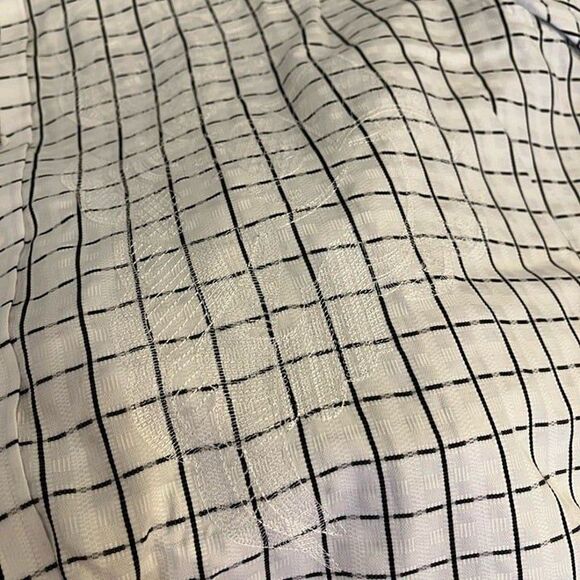 Robert Graham Full Chest Embroidery White Black Check Button Down size XXXL 3XL - Picture 8 of 12
